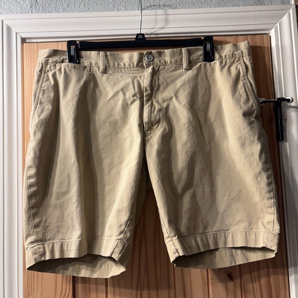 Polo Ralph Lauren Shorts Mens Size 40 Dark Khaki Casual Vacation Travel Outdoor